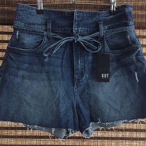 Kut from the Cloth Juniper High-Rise Tie Waist